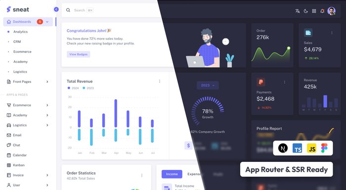 Sneat - Next.js Admin Template